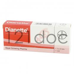 Dianette for Acne 2mg/35mcg x 63